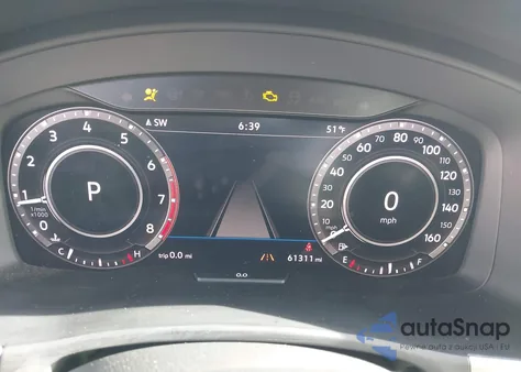 2019 Volkswagen Atlas 3.6L V6 Sel z USA, uszkodzony, nr VIN 1V2MR2CA9KC506787